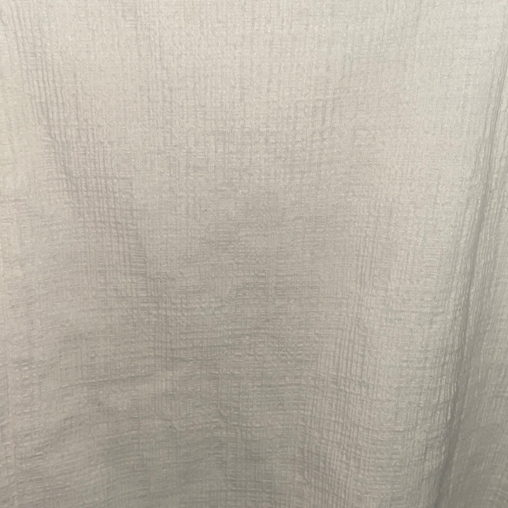 Madewell Crosshatch Ruffled Top - Picture 2 of 5